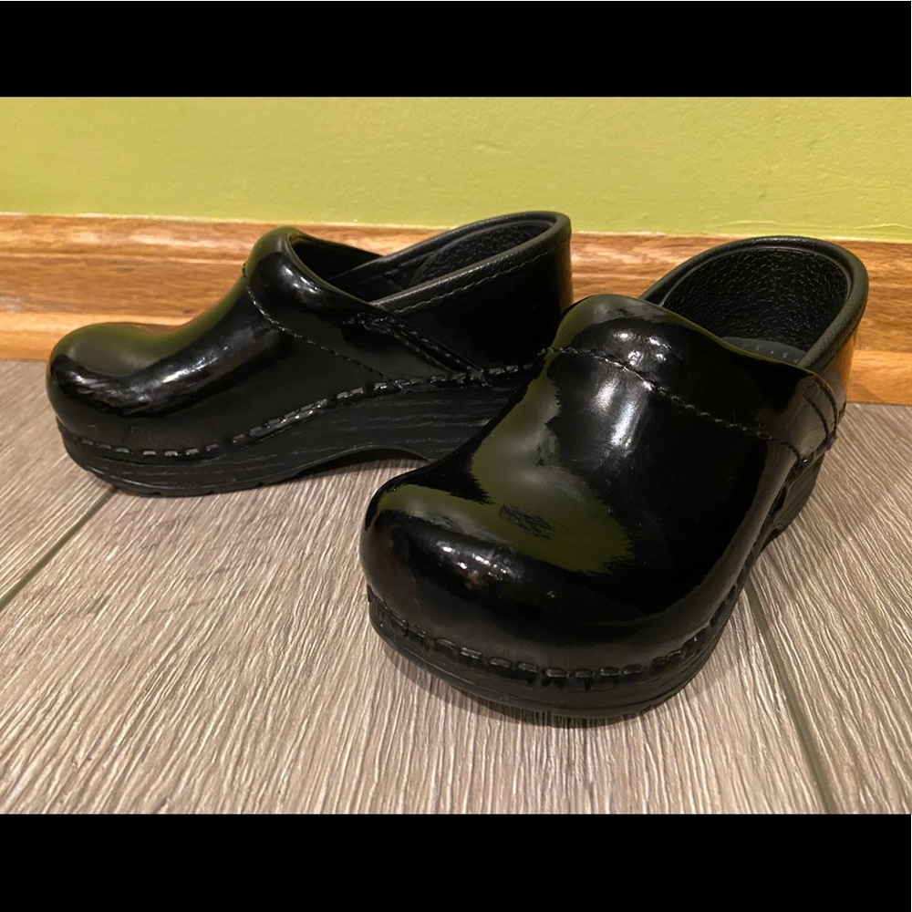 Patent Leather Dansko Clogs